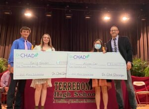 Terrebonne High Seniors Awarded Dr. Chad Domangue Family Medical Merit Scholarship